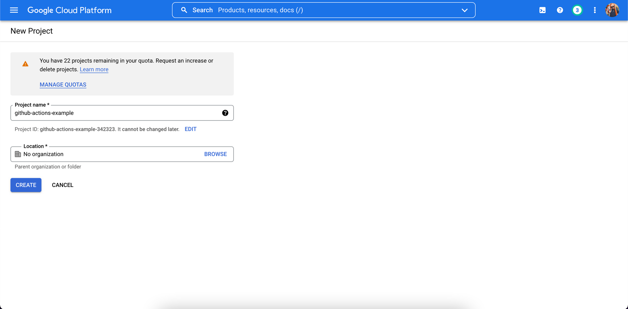 Deploy Docker images on Google Cloud Run using GitHub Actions and Workload Identity Authentication